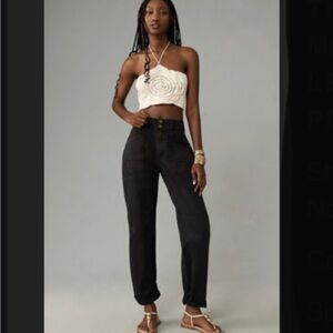 By Anthropologie mid-rise relaxed leg pants by Pilcro